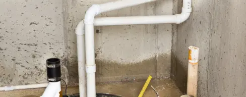 discharge pipes